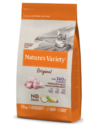 Nature´s Variety original no grain sterilized pavo
