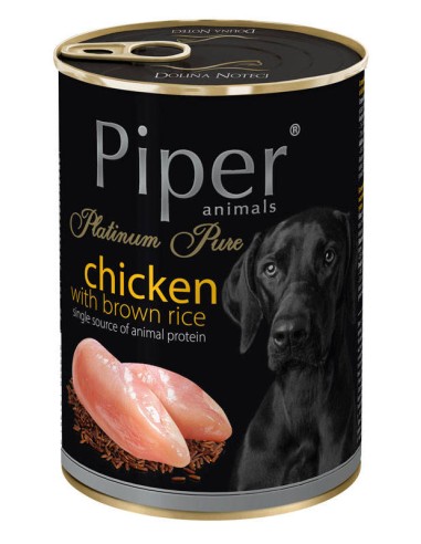 Piper platinum puro pollo y arroz