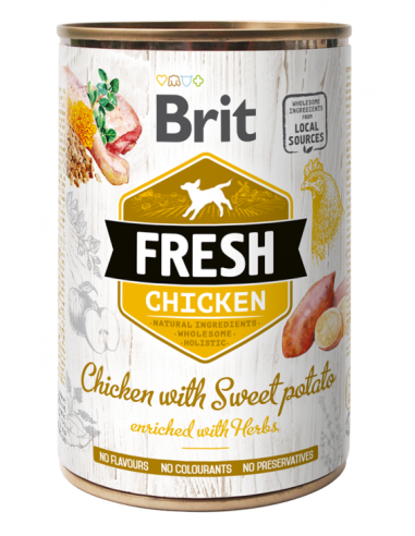 Brit Fresh comida húmeda pollo