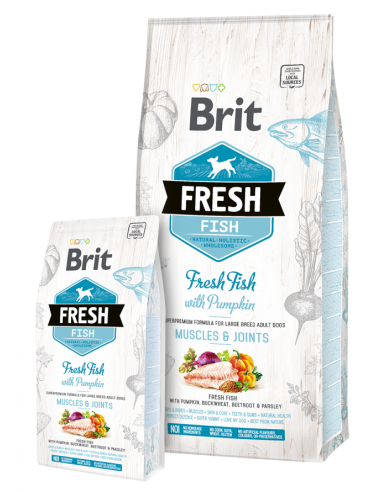 Brit Fresh adulto large pescado