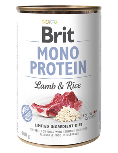 Brit mono proteina cordero y arroz