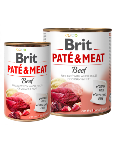 Brit paté y carne ternera