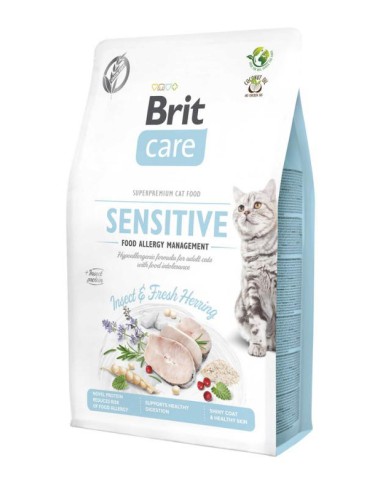 Brit care cat sensitive allergy