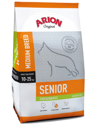 Arion original medium senior chicken & rice