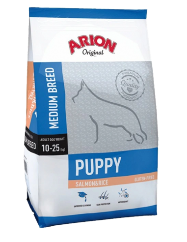 Arion original puppy medium salmon & rice