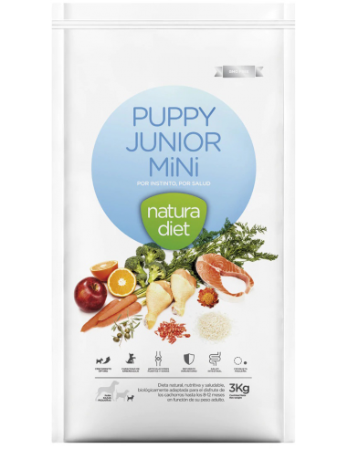 Natura diet puppy junior mini