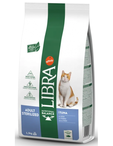 Libra cat sterilized atún
