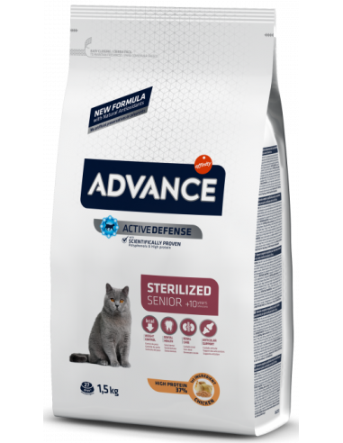 Advance cat senior sterilized +10